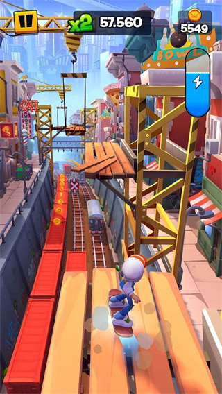 地铁跑酷滑板英雄游戏下载 第4张图片